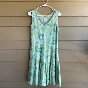 Garnet Hill Floral Dress - Size 6 - Silk Flowy Spring - Wedding Guest